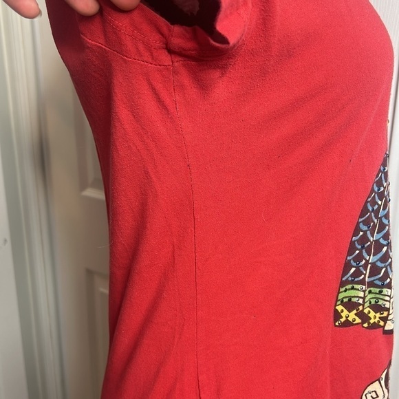 Ed Hardy Red geisha T Shirt Graphic Beautiful M Asian - Picture 4 of 7